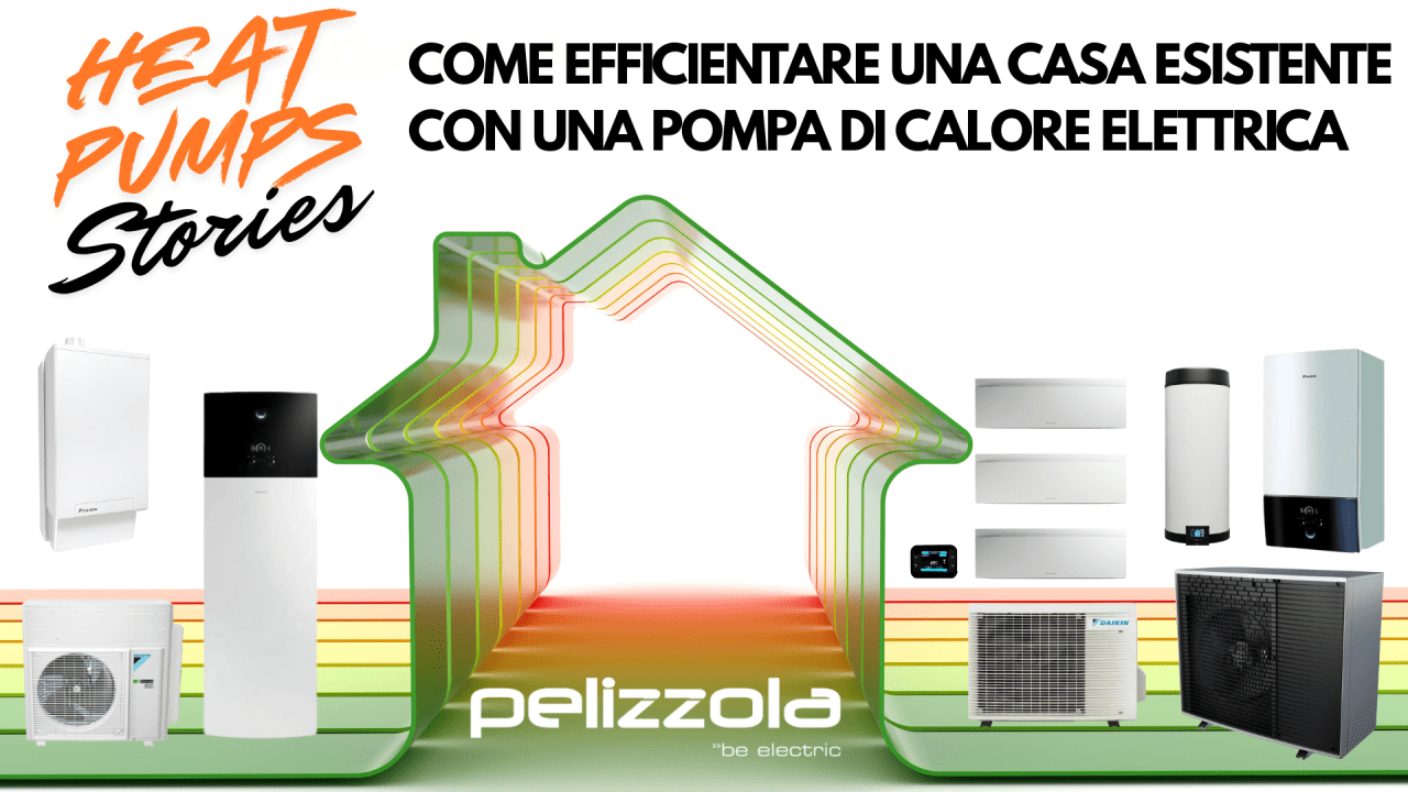 Efficientamento energetico di una casa esistente con una pompa di calore elettrica: dati reali, risultati misurabili